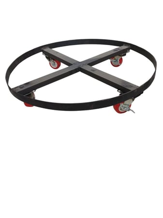 قاعده ميفاء المندي براميل بعجلات قويه ومتينه