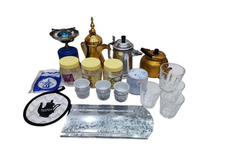 شنطه عزبه قهوة وشاي للتخيم والرحلات