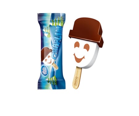 ايسكريم الفانيليا والكاكاو مزين بالشوكولاته ايراني