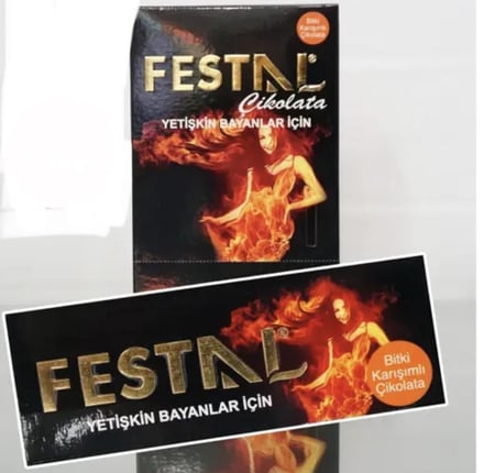 شكولاتة فيستال Festal التركية الأصلية لإثارة وزيادة وتحسين الشهوة الجنسية للزوجين. تواصل قبل الطلب