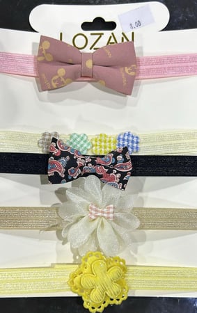 اكسسوارات شعر طوق شعر اطفال