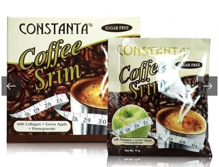 كونستانتا كوفي سليم - قهوة التخسيس سريعة التحضير خالية من السكر مع التفاح والرمان تواصل قبل الطلب