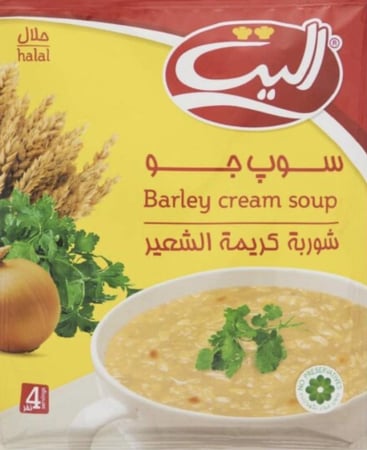 مسحوق حساء كريمة الشعير الفوري ايراني