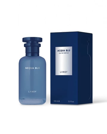 Mint and incense fragrance notes of LANSY Acqua Blu