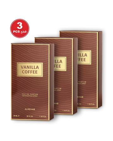 عطر فانيلا كوفي 35 مل - 3 حبات