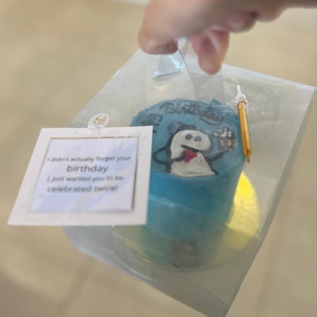 Lunch box cake #2
