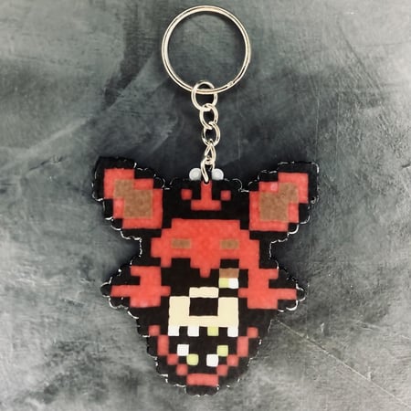 ميدالية فوكسي فناف Foxy FNAF Keychain Charm Handmade