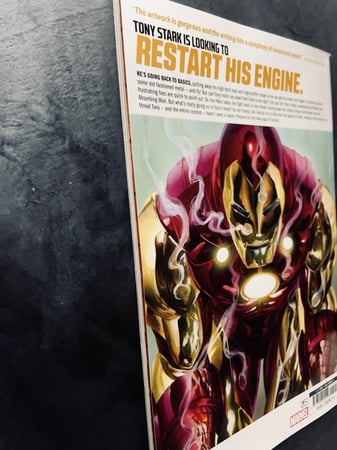 ‎مجلد كوميك مارفل ايرون مان Iron Man: Big Iron