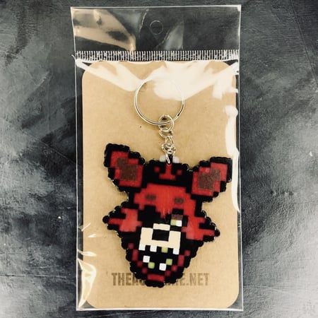 ميدالية فوكسي فناف Foxy FNAF Keychain Charm Handmade