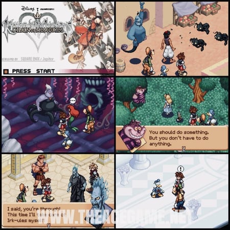 شريط Kingdom Hearts: Chain of Memories – كينجدوم هارتس: تشين اوف ميموريز (Game Boy)