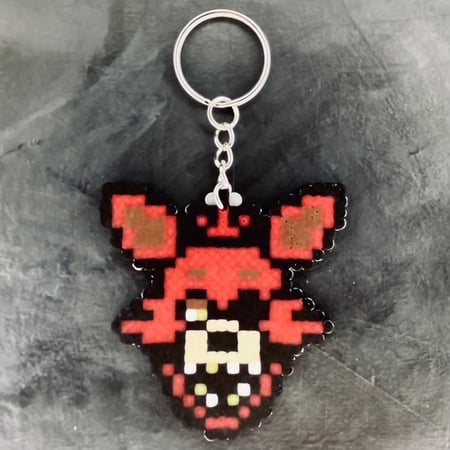 ميدالية فوكسي فناف Foxy FNAF Keychain Charm Handmade