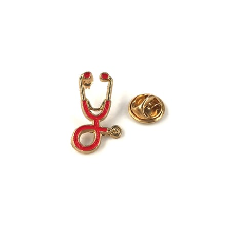 Stethoscope Brooch
