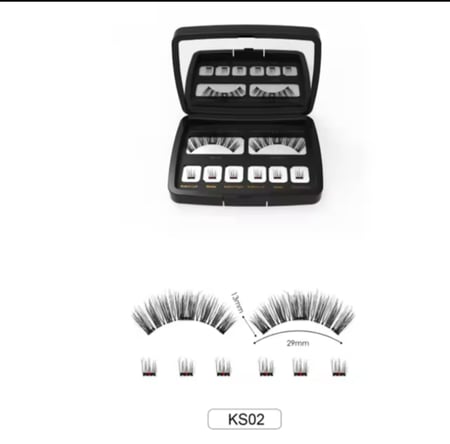 رموش مغناطيسيه كامله