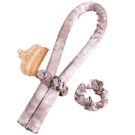 لفافة الشعر الساتان للف الشعر بدون حرارة