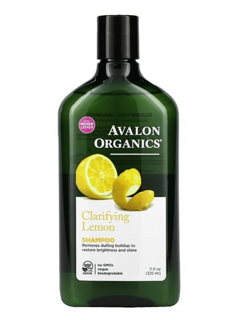 شامبو  منقي للتنقية بالليمون من أفالون أورغانيكس 325 مل Avalon