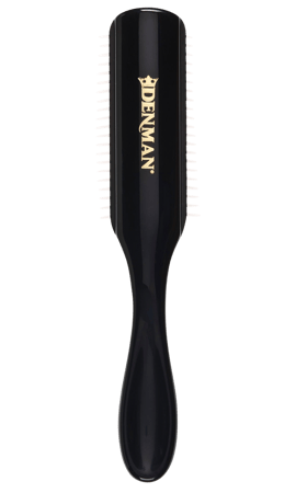 فرشاة Denman لتحديد التموجات الأصلية والتصفيف صناعة بريطانية 7 صفوف