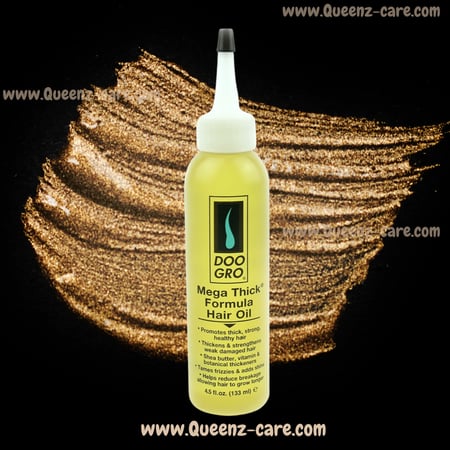 زيت دو غرو doo gro mega thick لتكثيف الشعر الضغيف وتقويته وتحفيز التطويل  133مل  4.5 اونصه