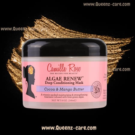 ماسك الترطيب العميق من كاميل روز  Camille  rose بالطحالب لتجديد وترطيب الشعر 240 مل صنع في الولايات المتحدة الامريكية