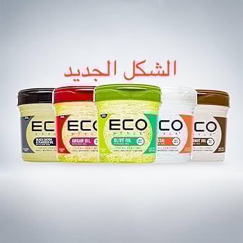 جل ايكو بزيت الزيتون متوفر بحجمين حجم صغير 8 اونصه 236 مل او كبير 16 اونصه 473 مل
