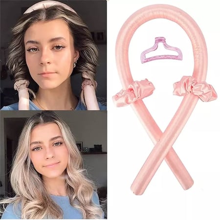 لفافة الشعر الساتان للف الشعر بدون حرارة