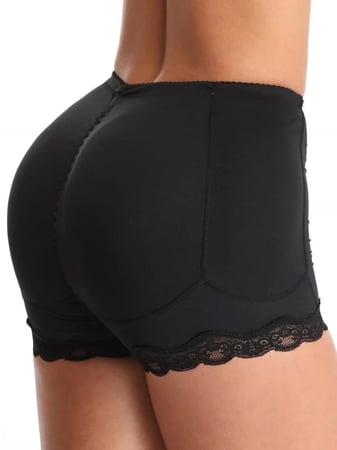 مشد بحشوات اسفنجي للمؤخرة والجوانب خصر منخفض