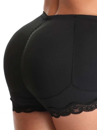 مشد بحشوات اسفنجي للمؤخرة والجوانب خصر منخفض