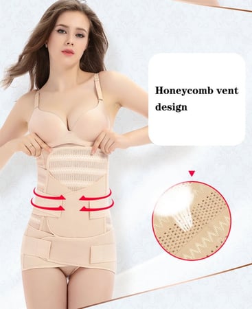 مشد طبي لبعد الولادة الطبيعية والقيصيرة للنفاس