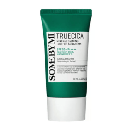 كريم الشمس Truecica Mineral Calming Tone-up Suncreamمل 50مل