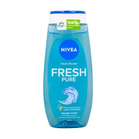 جل الإستحمام بيور فريش بالأملاح البحرية من نيفيا 250مل