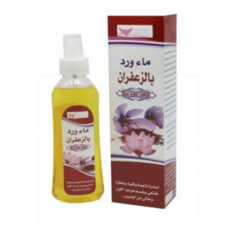 ماء الورد بالزعفران  200 مل من كويت شوب