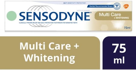 معجون عناية كاملة +مبيض من سنسوداين 75 مل