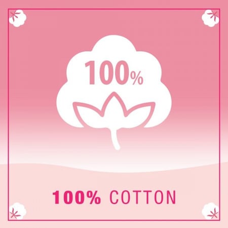 اقراص قطنيه نقية للتجميل من جونسون 80 قرص دائري