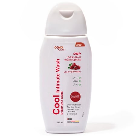 غسول العناية اليومية للمناطق الحميمية بالتوت البرى من كوفيكس 215 مل