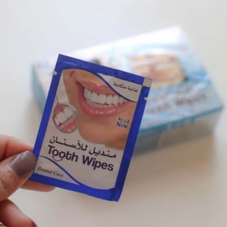 مناديل لتنظيف الاسنان من ويلزياد- 12 منديل