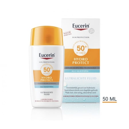 واقي شمس سائل مرطب لجميع انواع البشرة بعامل من يوسيرين حماية 50 -50مل