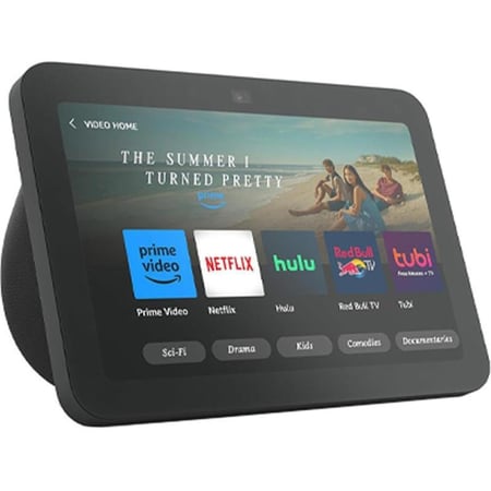 امازون Echo Show ‎8‎ (3‎rd Gen) شاشة عرض ذكية عالية الدقة مزودة بأليكسا تواصل مع خدمة العملاء قبل اتمام الطلب