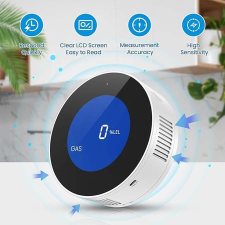 مستشعر تسريب الغاز