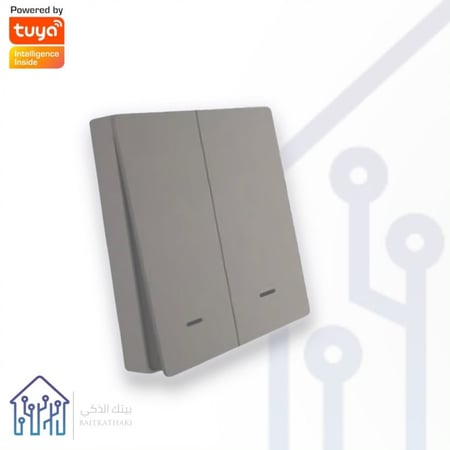 مفتاح ثنائي ذكي رصاصي