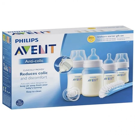 فيليبس افنت مجموعة رضاعات ضد المغص لحديثى الولادة 807/00