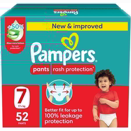 بامبرز كلوت حماية من التسلخات مقاس 7 صندوق 52 حفاضة