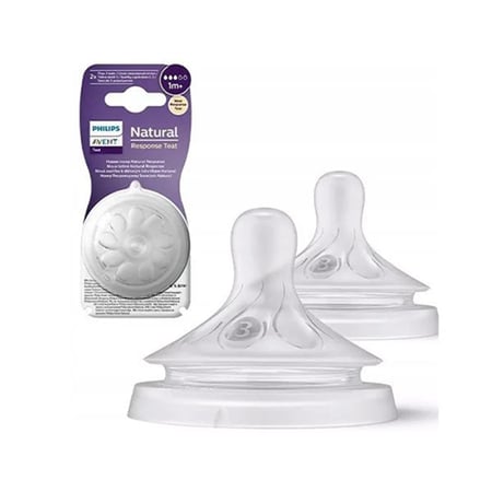 فيليبس افنت ناتشورال حلمة رضاعة تدفق (3) من عمر شهر 2 حبة 963/02