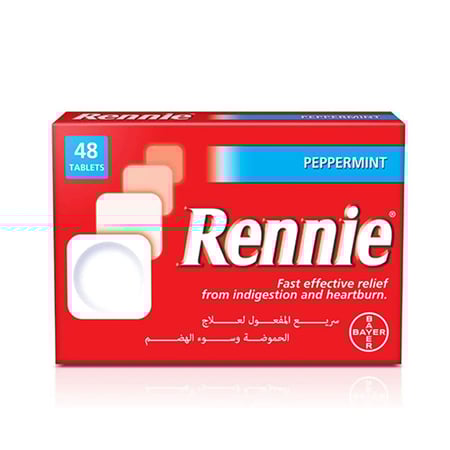 ريني أقراص سريع المفعول لعلاج الحموضه