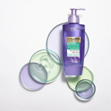 لوريال باريس جل منظف بعمق للتحكم باللمعان للبشرة الدهنية و المختلطة - 200 مل