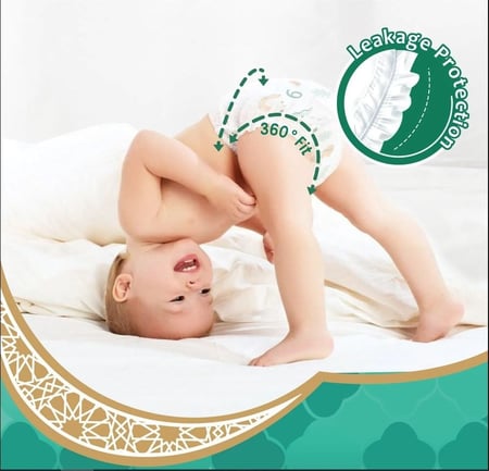 ماكوكو حفاضات اطفال العناية اليومية مقاس (4) 32 حبة