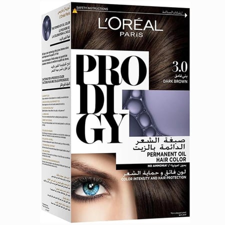 لوريال برودجي صبغة شعر الكحل البنى 3.0