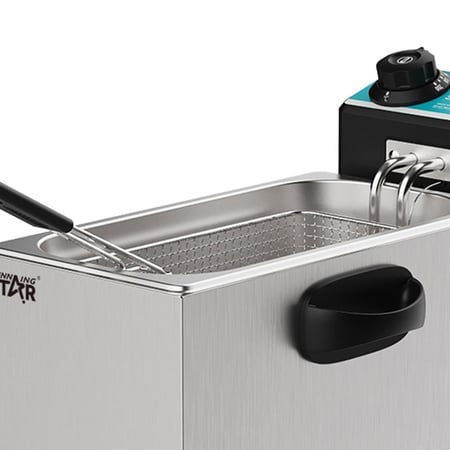 ويننج ستار قلاية كهربائية ، سعة 4 لتر , سطح غير لاصق , 2000 واط , ابيض , م/ ST-9203