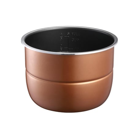 ويننج ستار , قدر ضغط , سعة 6 لتر , ديجيتال , 14 وظيفة , ملحقات ملعقة و كوب قياس , من الاستانلس ستيل , 1000 واط , اسود فضي , م/ ST-9303