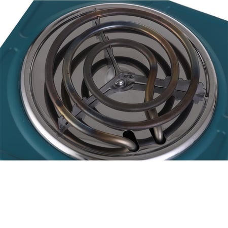 ويننج ستار سطح كهربائي , عدد 1 عين , 5 مستويات , حماية من السخونة الزائدة , 1000 واط , تيركوازي , م/ ST-9634