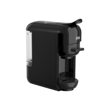 ويننج ستار ماكينة قهوة إسبرسو , سعة 600 مل , كبسولات , متعددة الوظائف , 1450 واط , اسود , م/ ST-9705