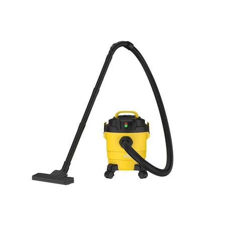 ويننج ستار مكنسة كهربائية برميل , سعة 10 لتر , رطب وجاف , للأرضيات و السجاد و الزوايا , 1000 واط , اصفر اسود , م/ ST-5035